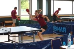 L'atleta e nostra fantastica traduttrice Linda